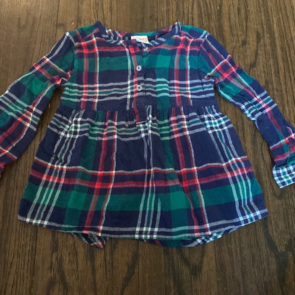 Plaid top